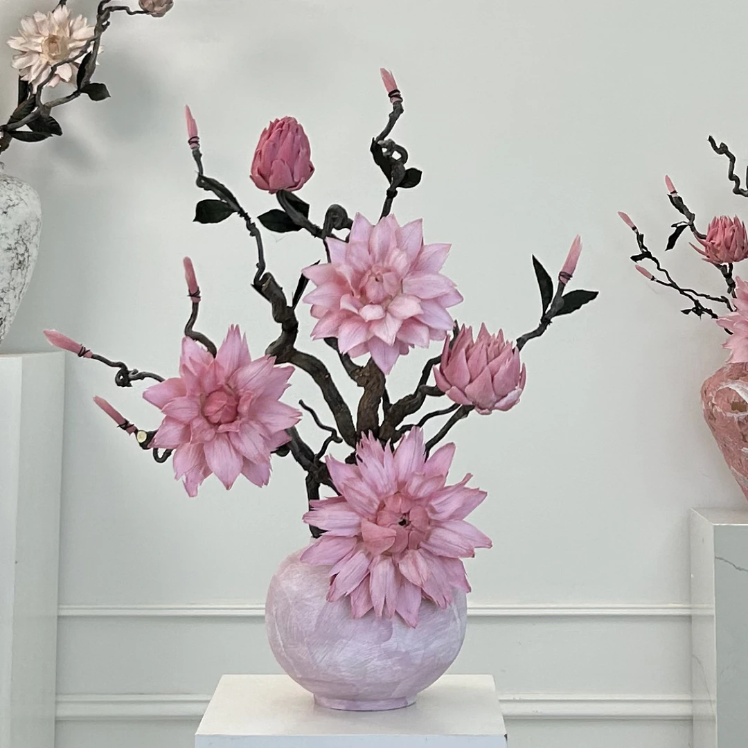 永生洋蓟，永生花一整套