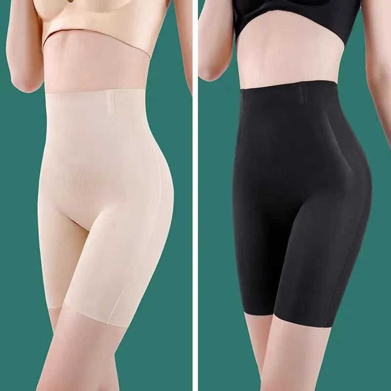 芭莎家冰花高腰悬浮裤