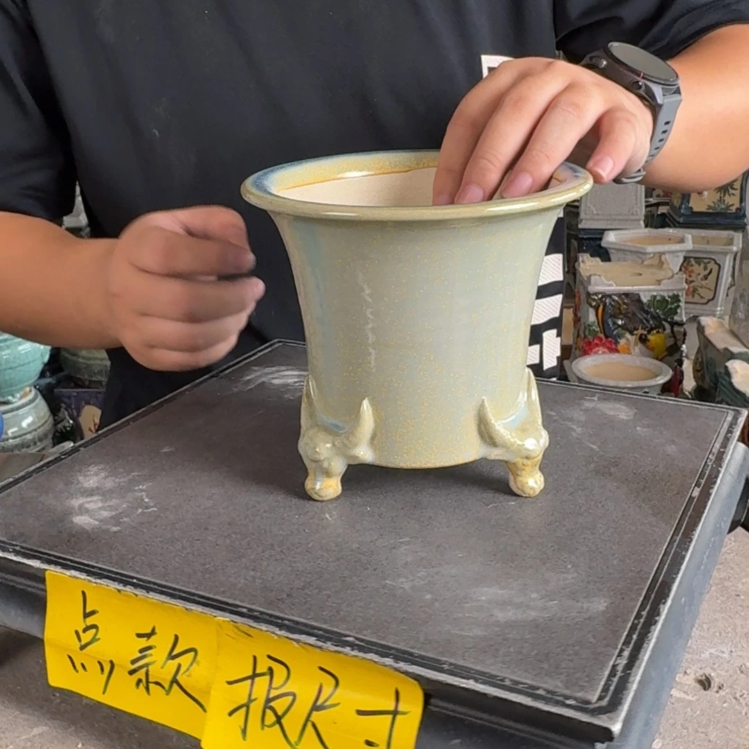 。一风堂石湾花盆 内12*12