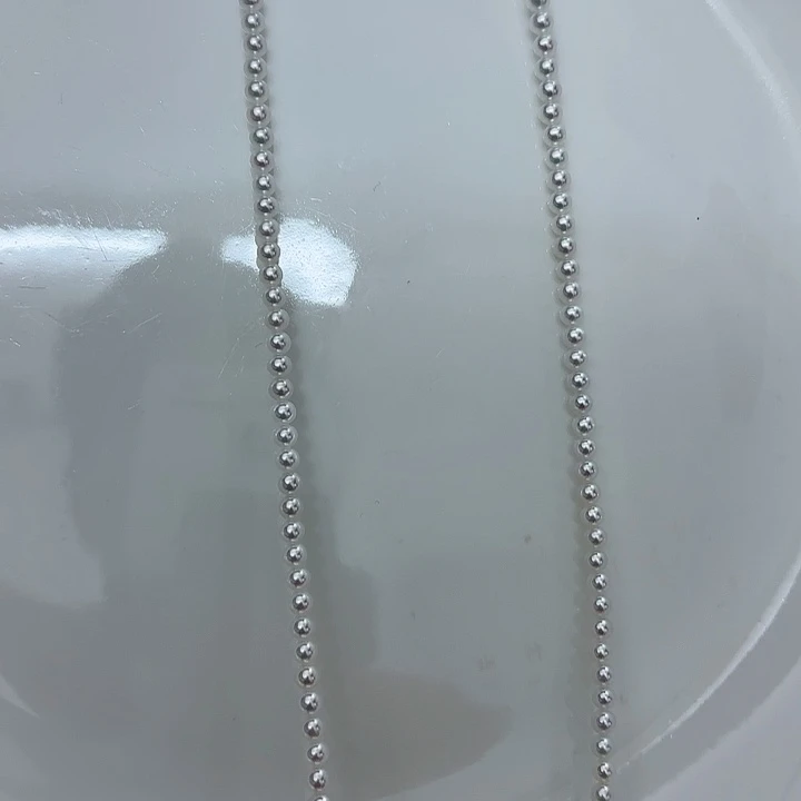 淡水珍珠项链18K金镶嵌3.5-4