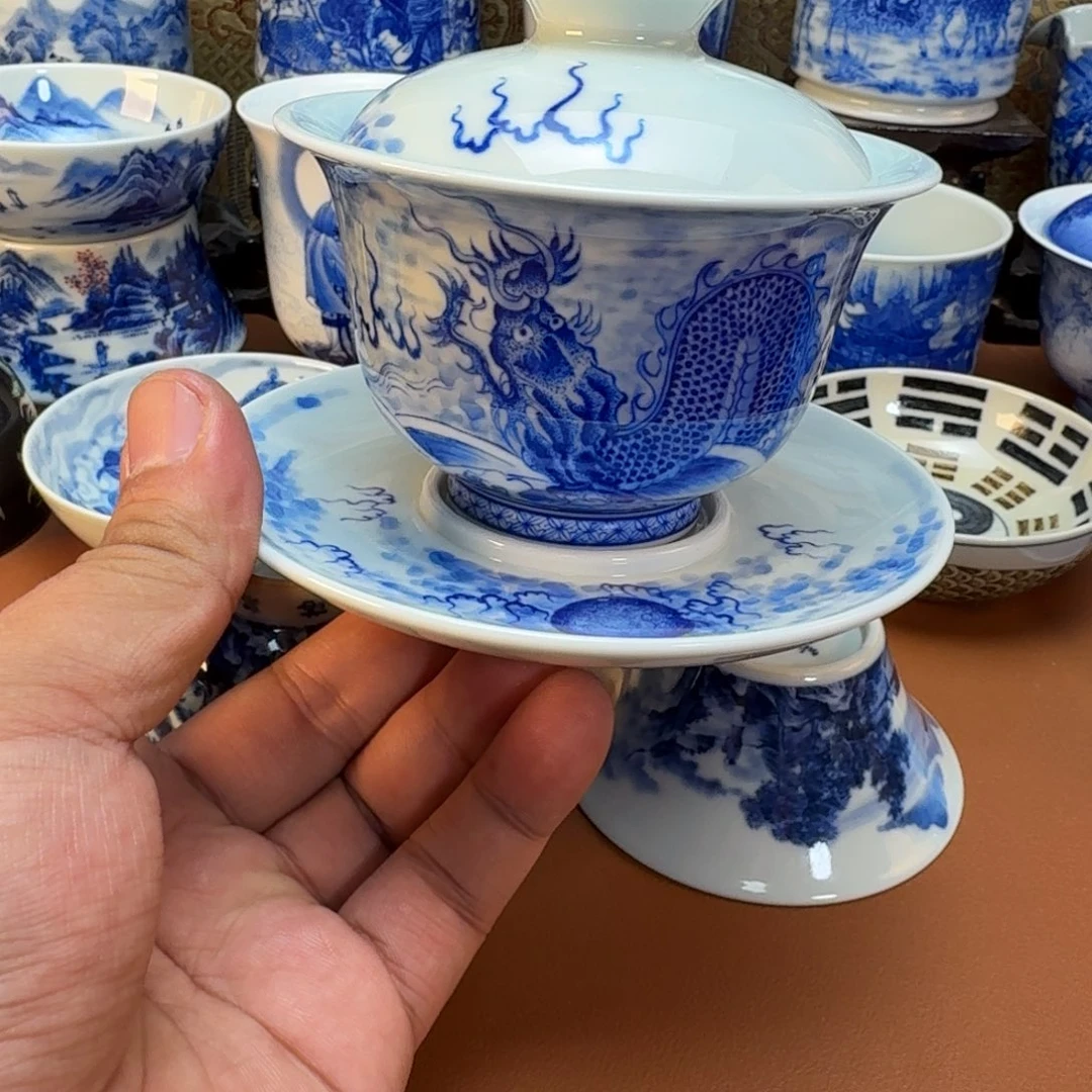 W***y杯子陶景德镇全手工手绘陶瓷