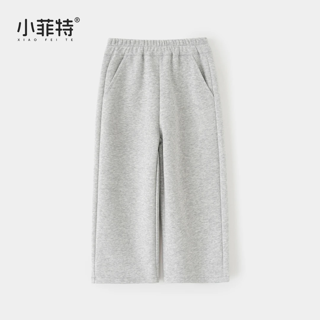 小菲特女童秋装新款时尚卫裤中大童长裤儿童时尚直筒裤HNKQ53250