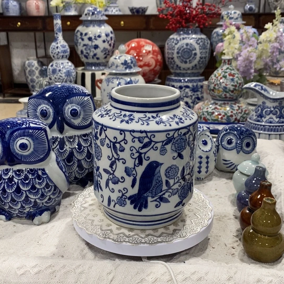 【闪购商品】摆件直筒花瓶摆件，高度18