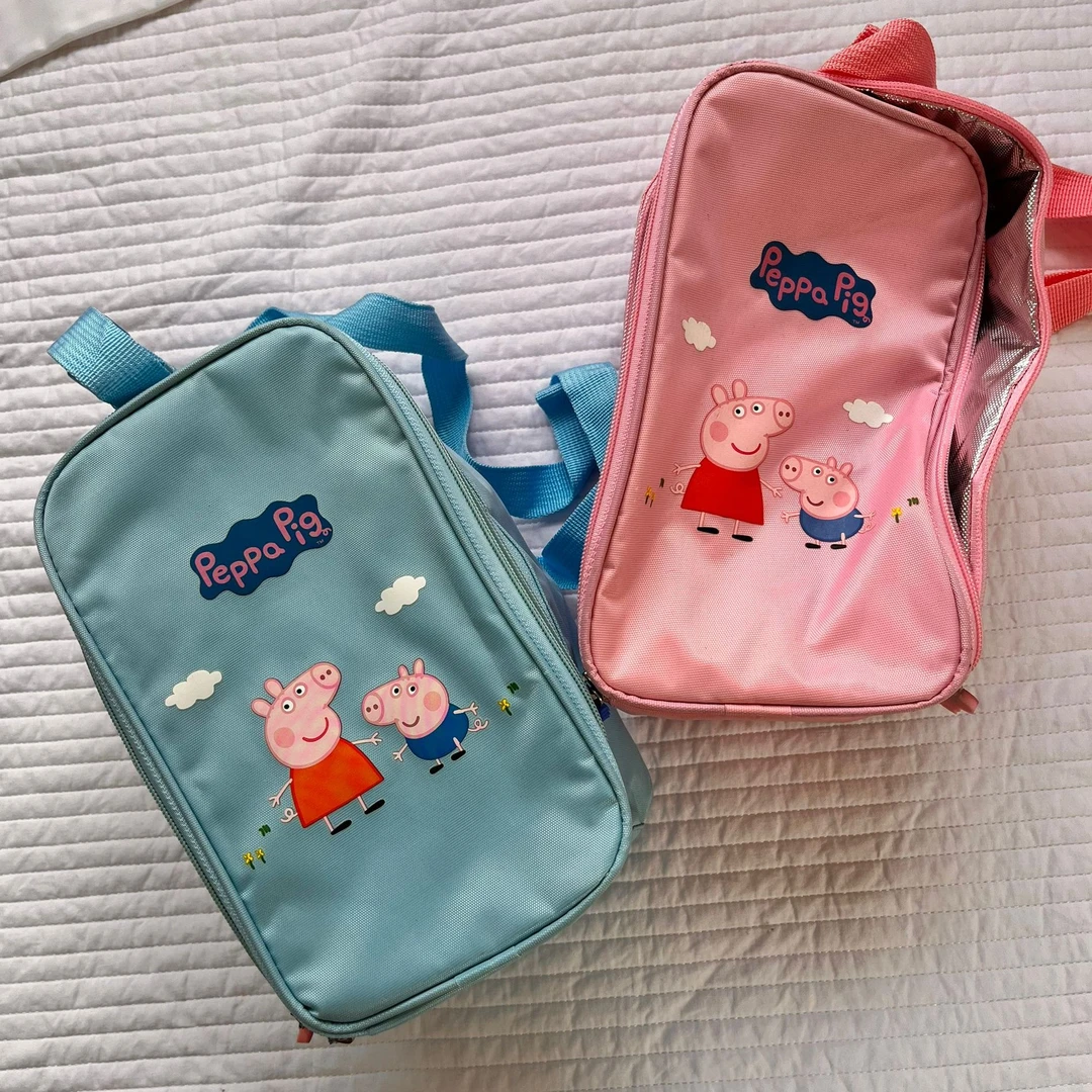 卡通单肩保温饭盒袋24*14*12