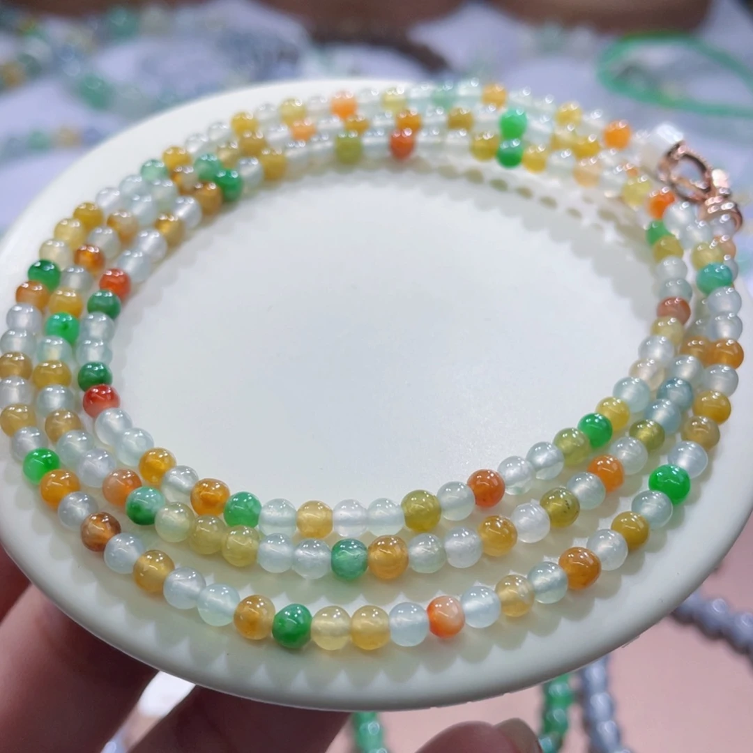 未镶嵌手链翡翠清货亏出，卡3+