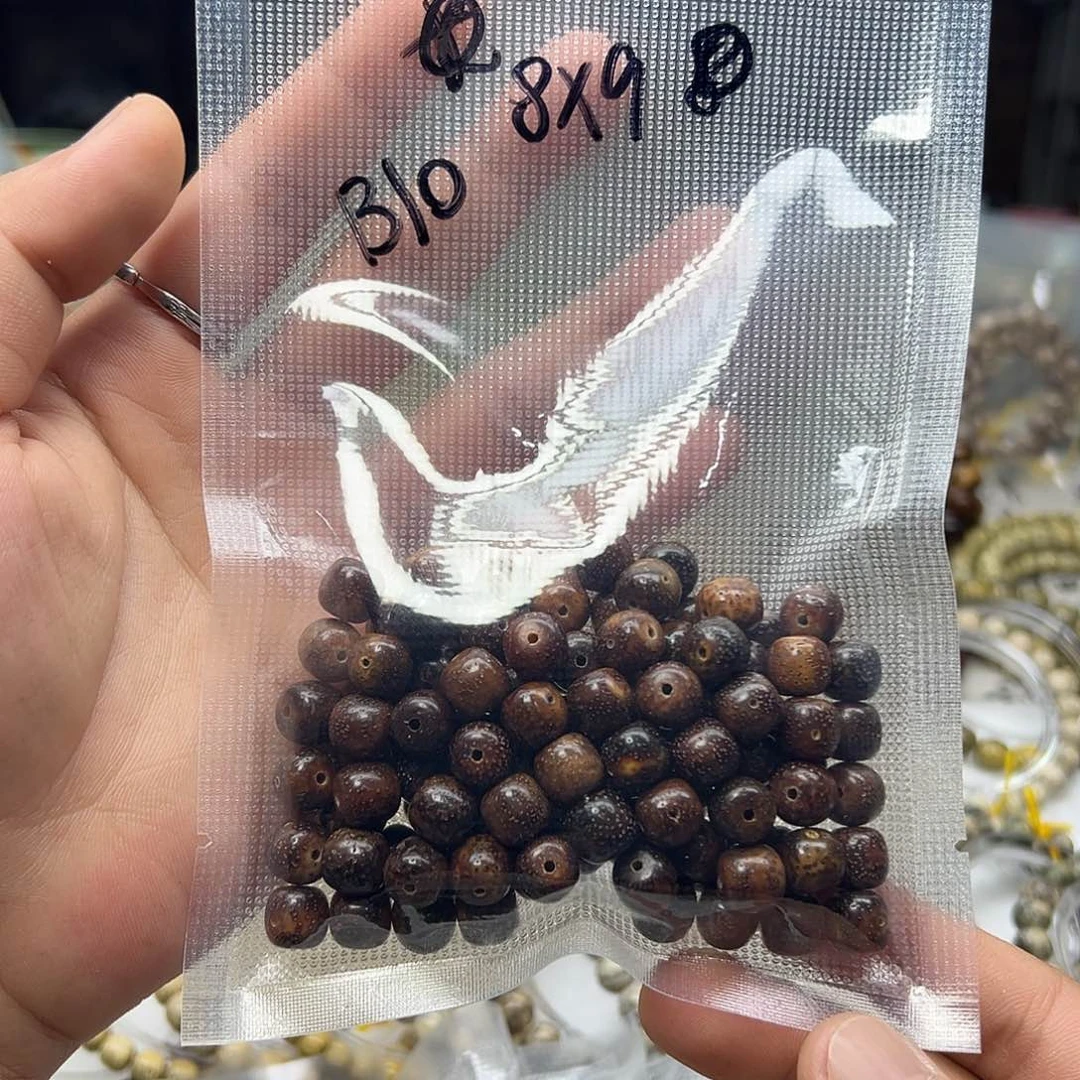 星月菩提吊坠原生态9×10 散籽 B10