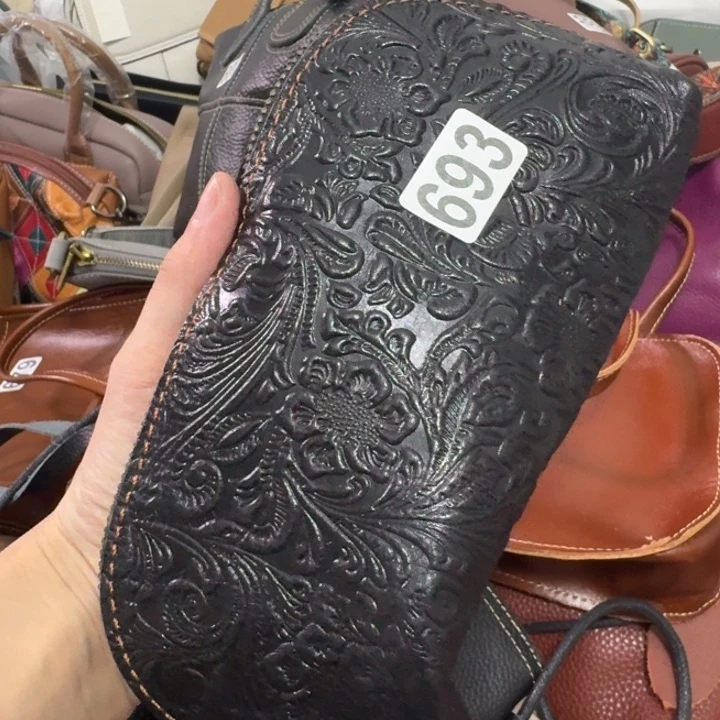 牛皮牛层牛皮手机斜挎包