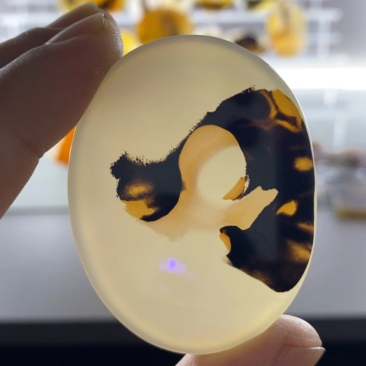 玛瑙/玉髓合金颈饰