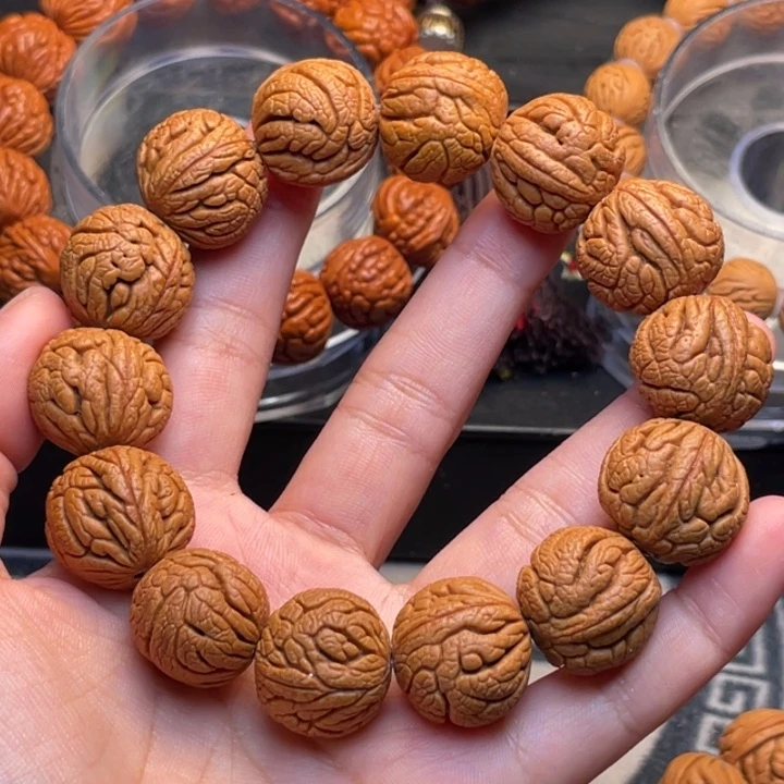 桃核手串龙纹桃核18