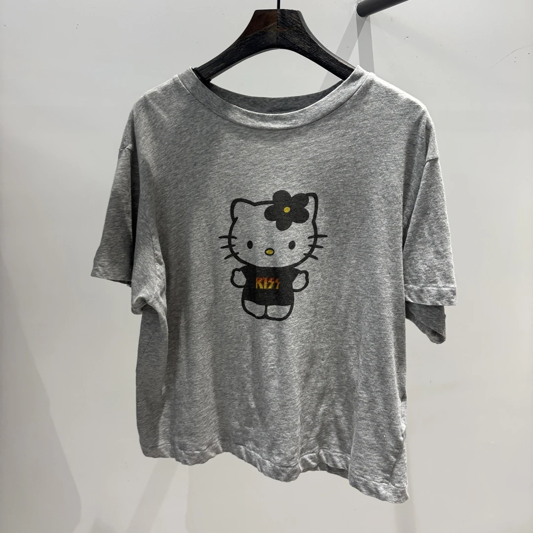 【非凡领域】韩国正品/NO退/JANE/金色字/KT猫/短袖/5040111