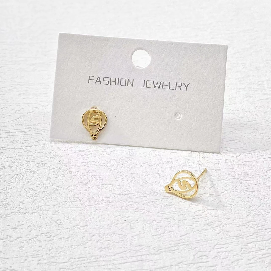 925银耳饰 木木（QA3770）耳环 耳饰