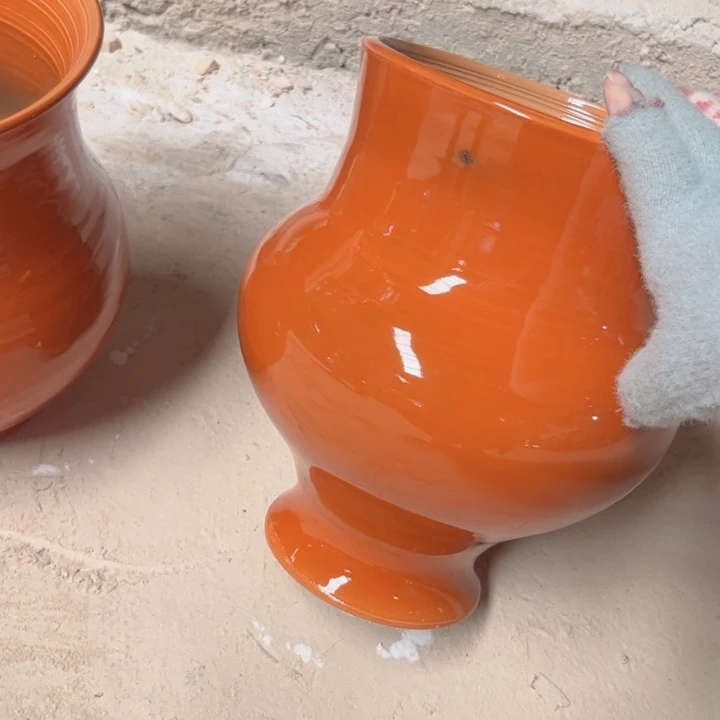 瓷片口16高24瑕景德镇陶瓷