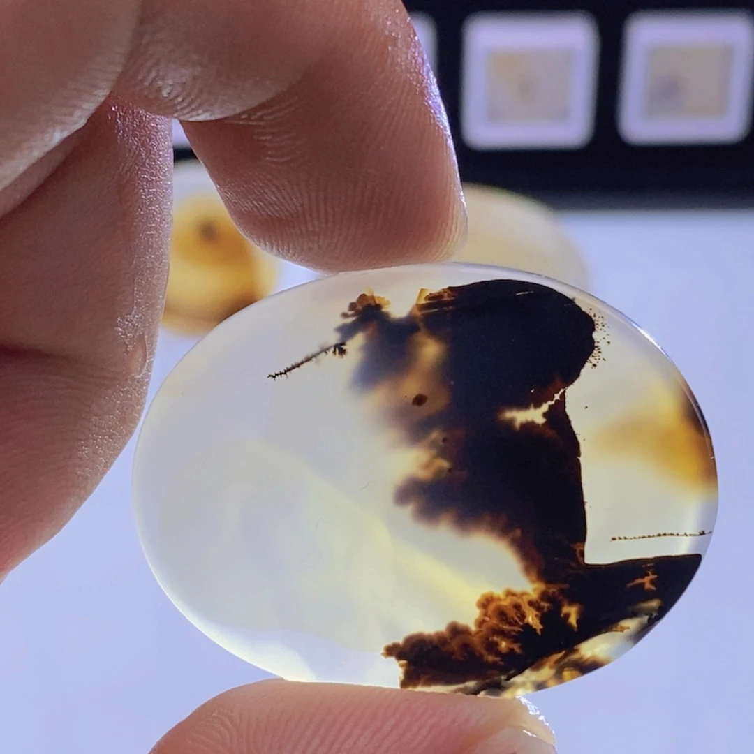 玛瑙/玉髓未镶嵌吊坠(不含链)513