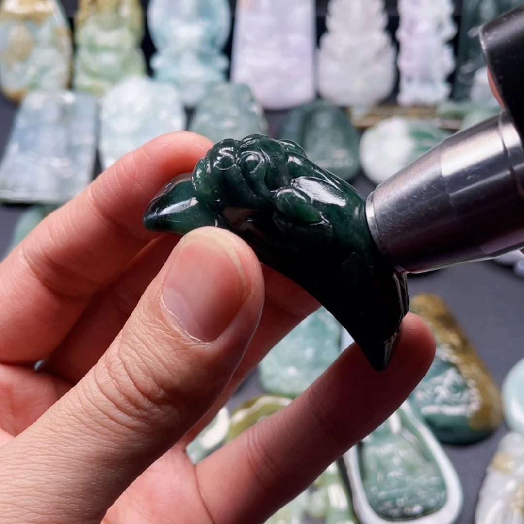 颈饰未镶嵌翡翠翡翠17