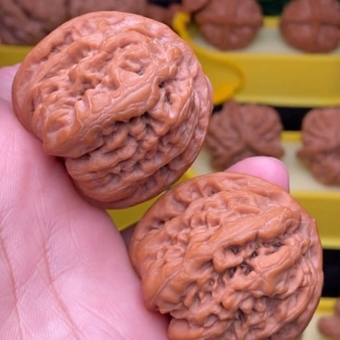 把件文玩核桃九龙40全品