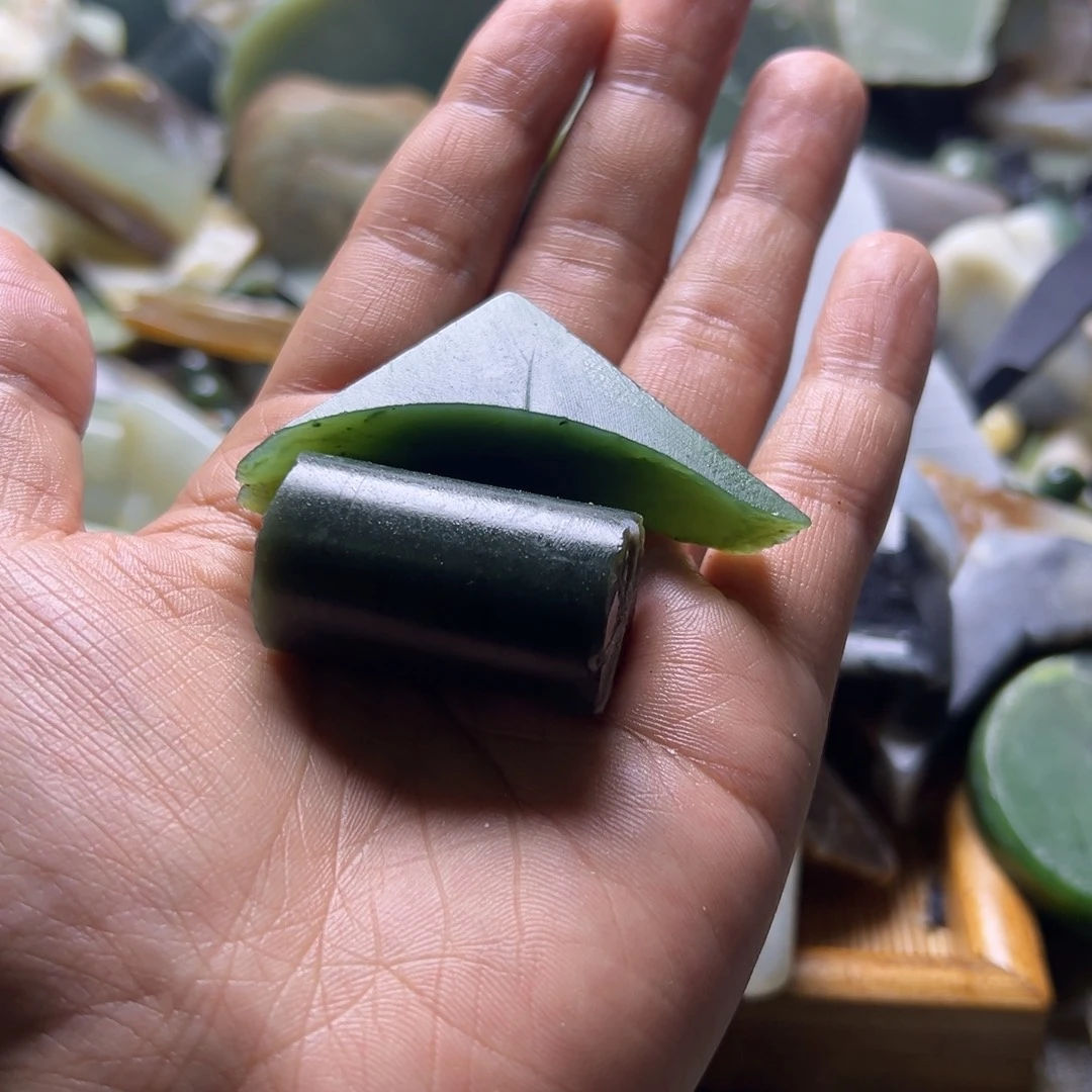 观***客和田玉（糖玉）未镶嵌挂件