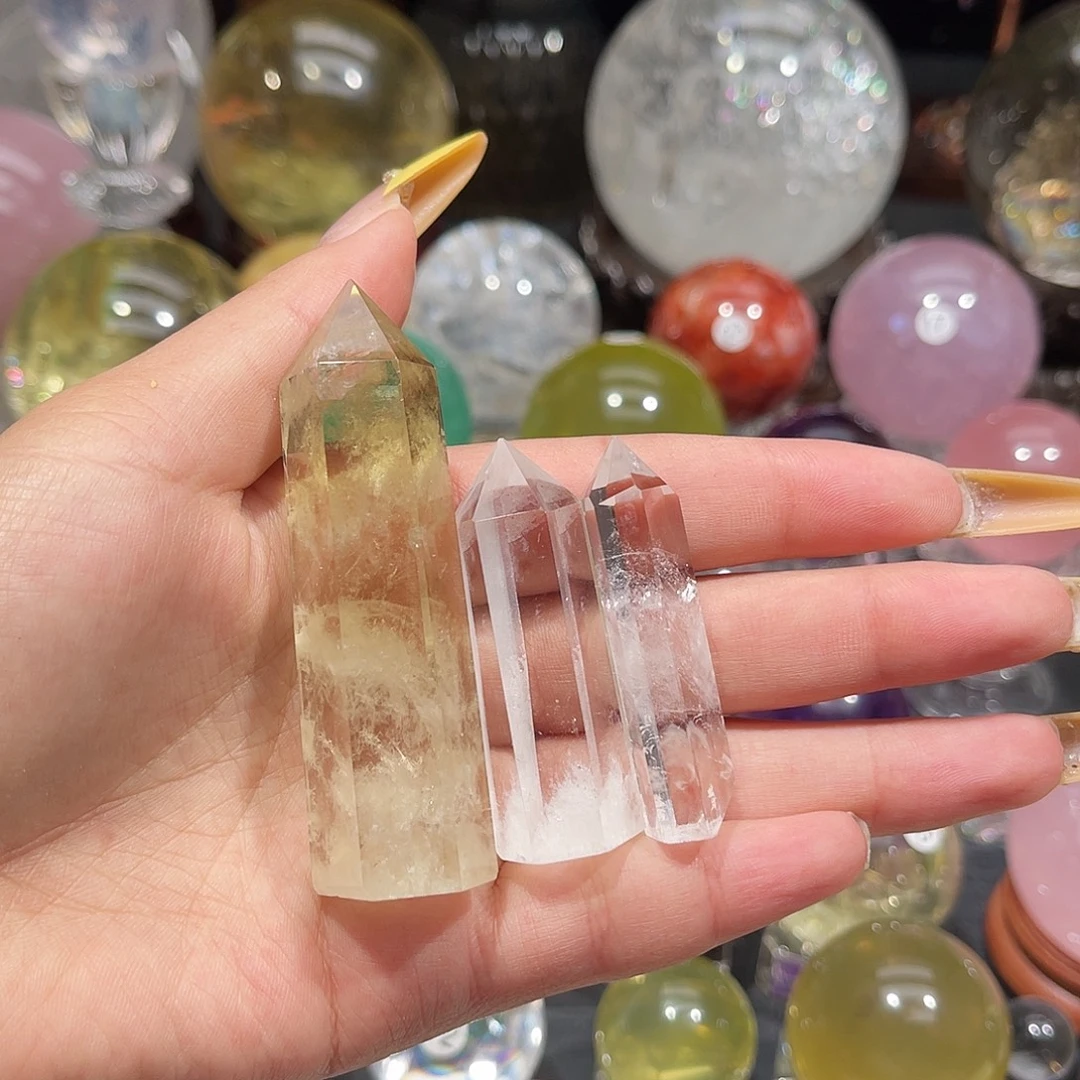 珠宝半成品未镶嵌水晶微瑕