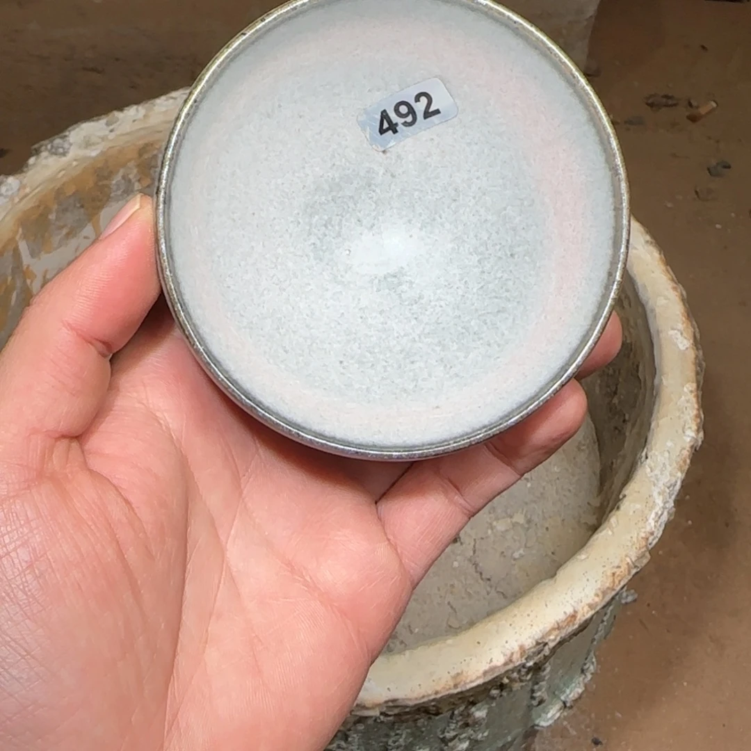 茶盏焦源柴烧自然还原492