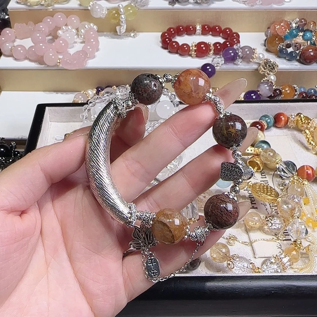 水晶手链未镶嵌把