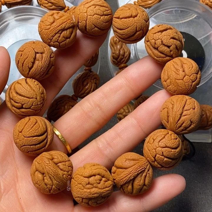 吊坠桃核陕西秦岭山桃核20