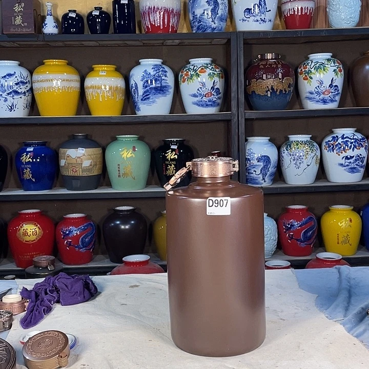 缸907酒坛10斤装金属盖一个次品