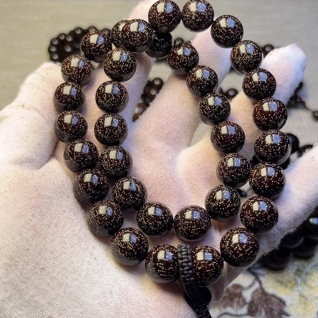 《***村檀香紫檀（小叶紫檀）1.2 36颗爆星