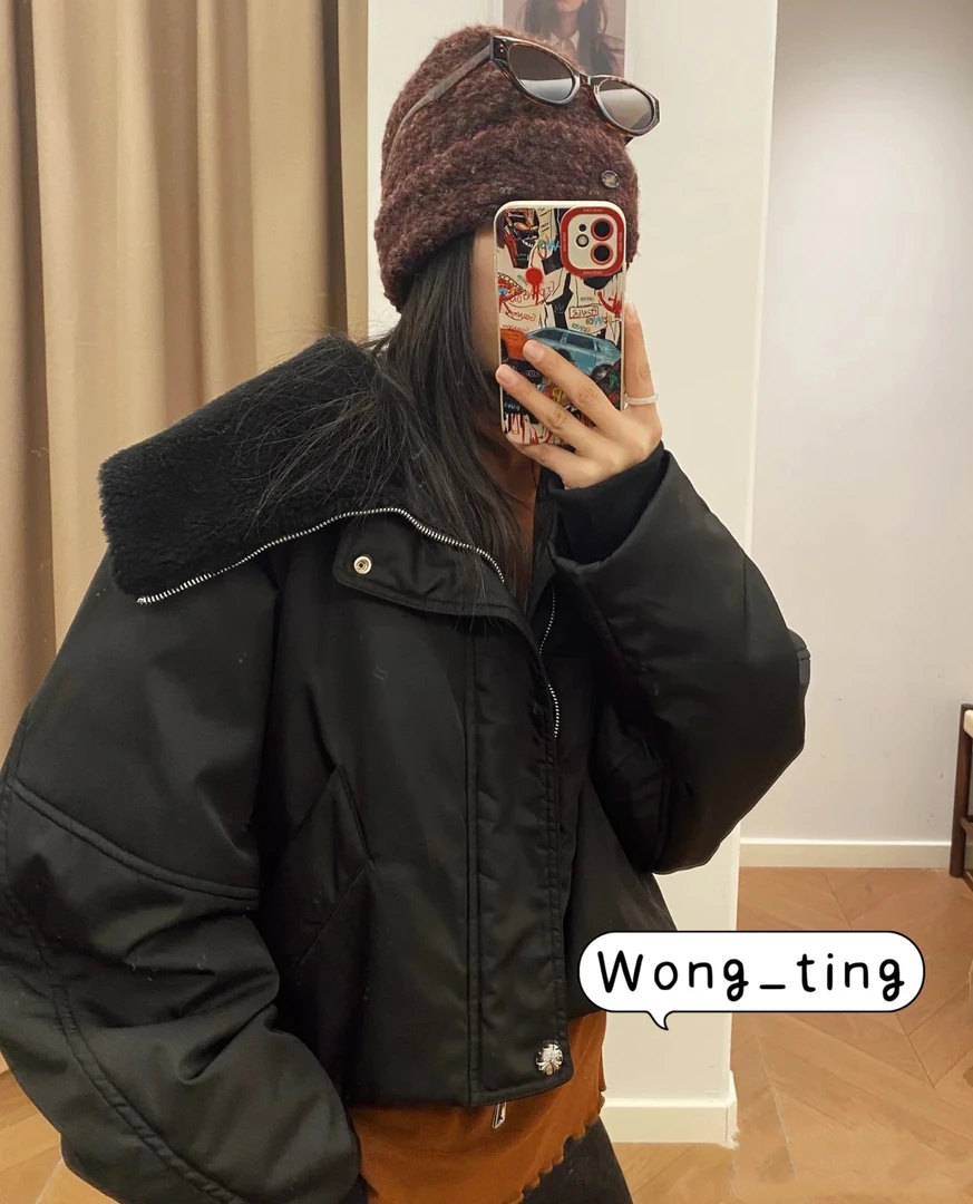 【W_ting】2025新款尼斯周末羊毛填充夹克外套015