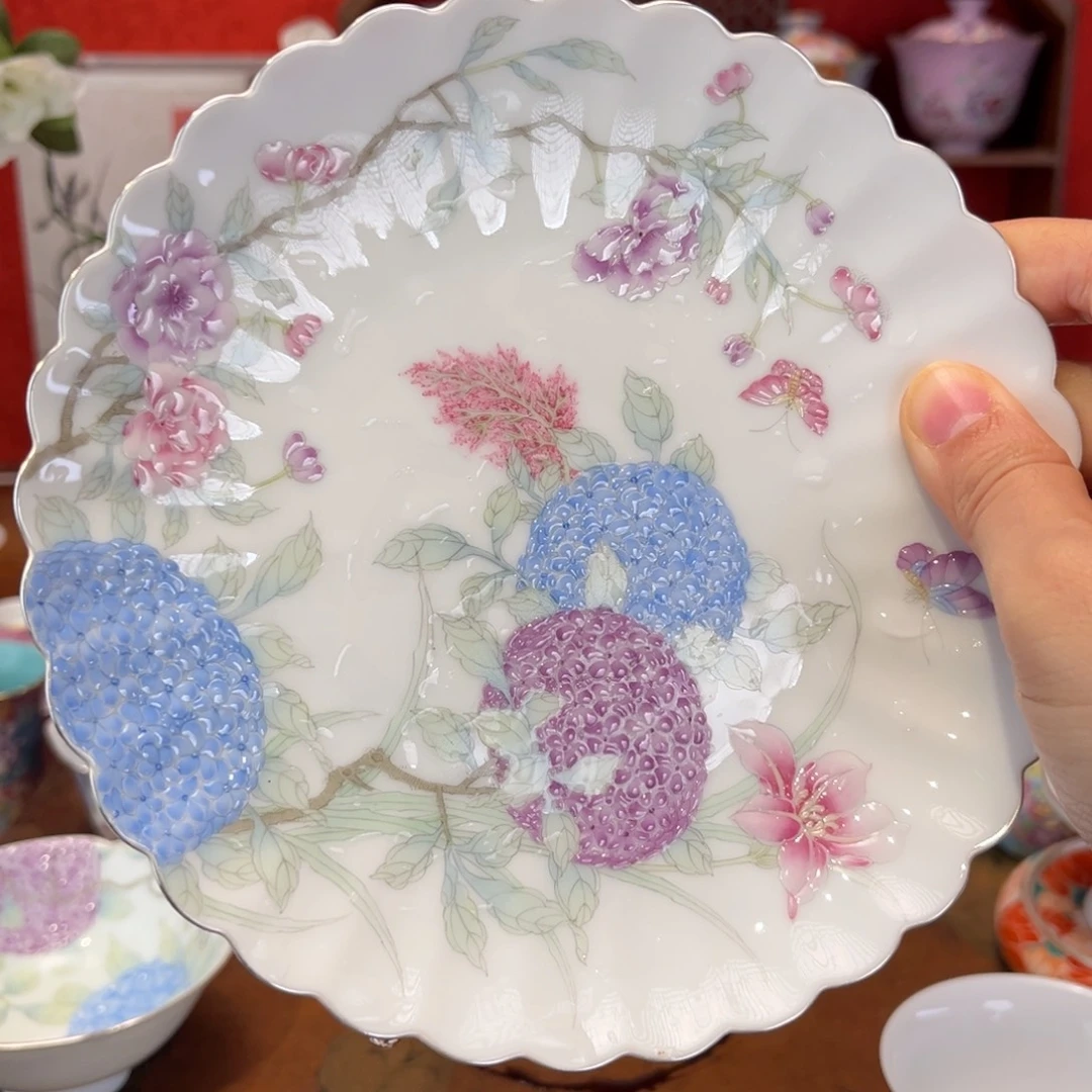 景德镇纯手绘陶瓷茶具
