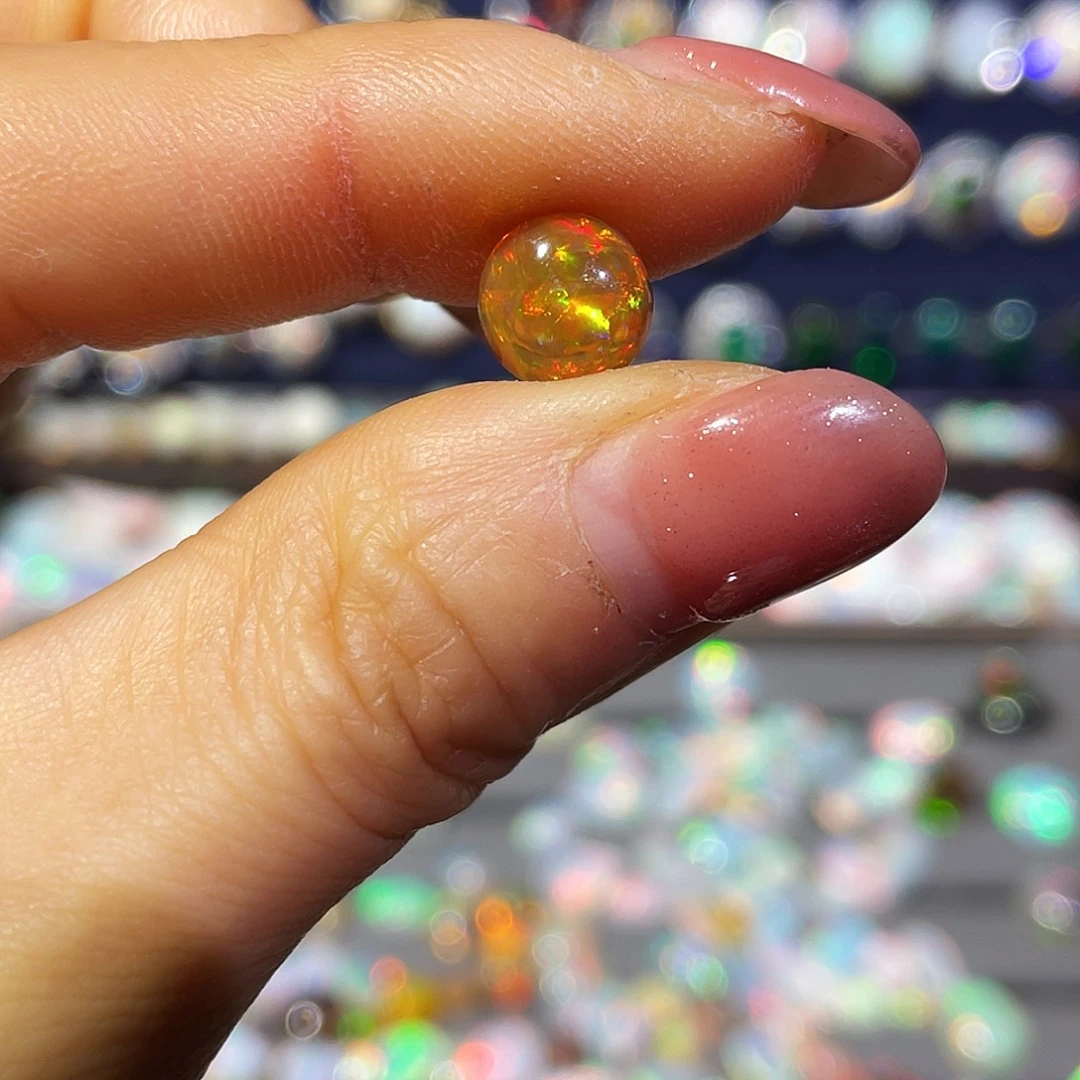 笑***答欧泊未镶嵌裸石直发