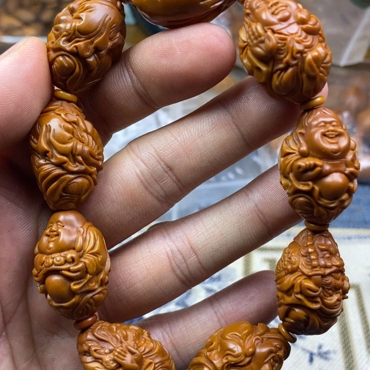 橄榄核手串/手链橄榄核雕工艺手串