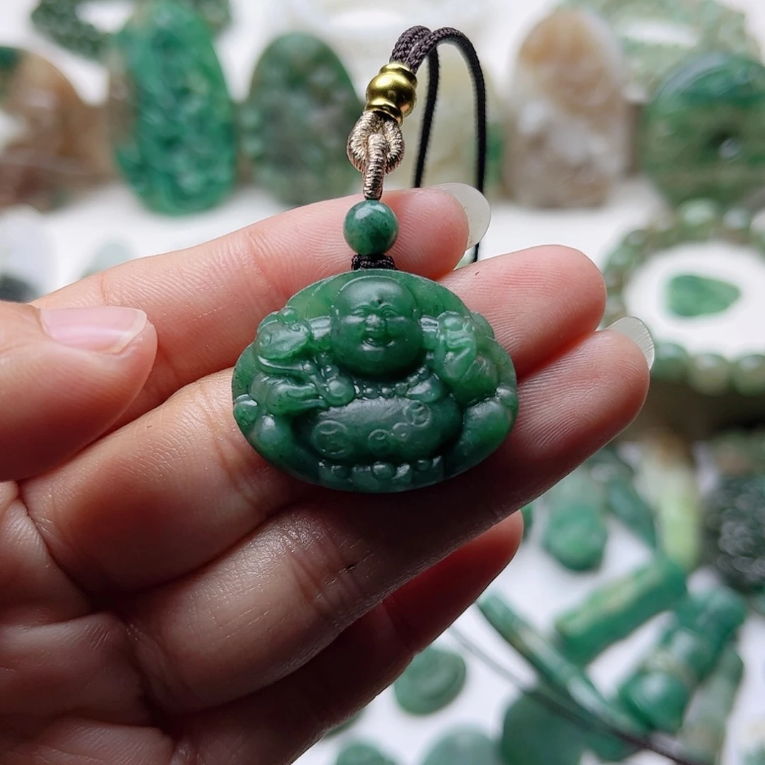 独山玉挂件未镶嵌宏**筑