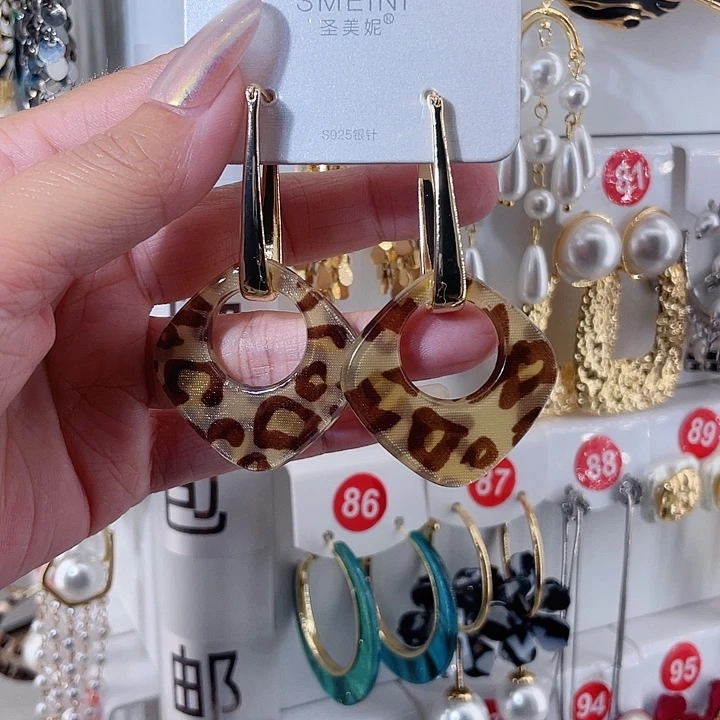 仿珍珠铁合金合金饰品耳扣2