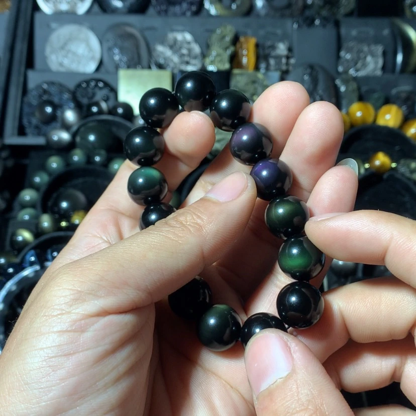 【闪购商品】黑曜岩珠宝奇石未镶嵌