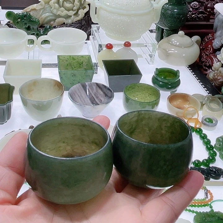 和田玉（青玉）挂件未镶嵌