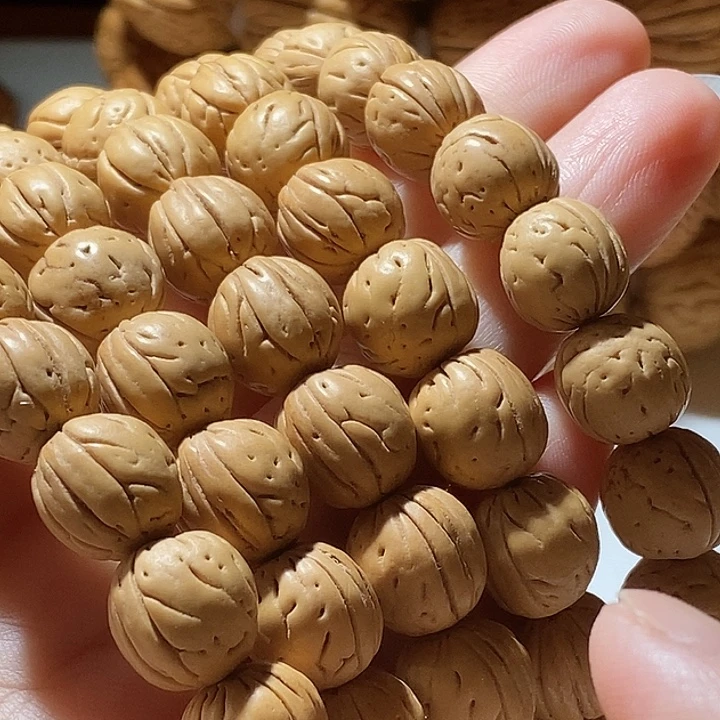 手串桃核顺顺利利野生106