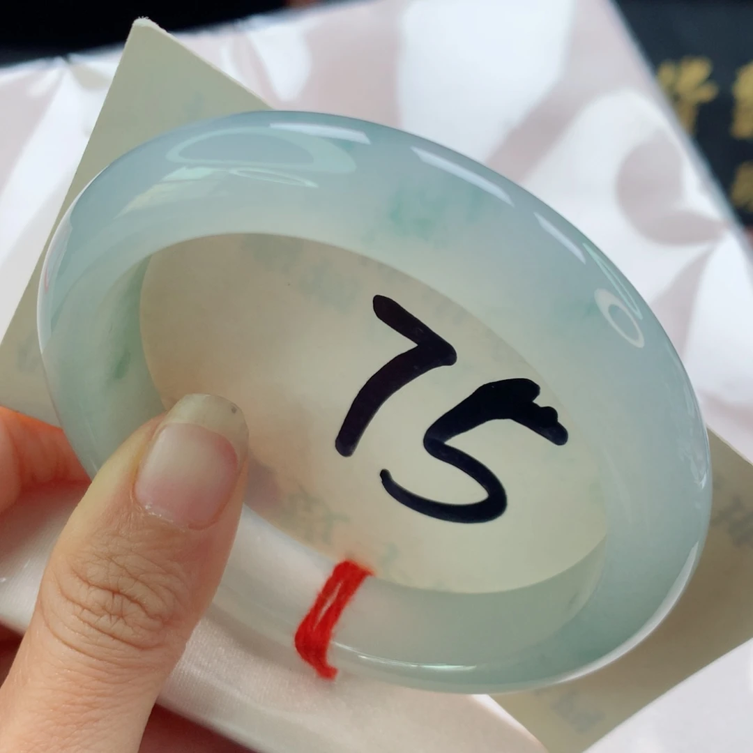 未镶嵌手镯翡翠冰胶纯
