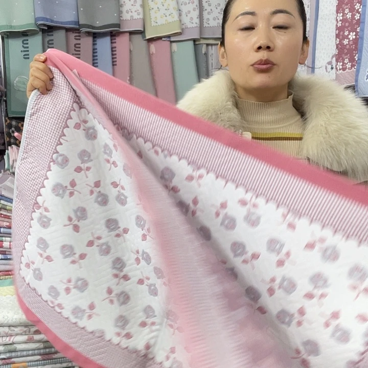 棉特价粉色玫瑰花