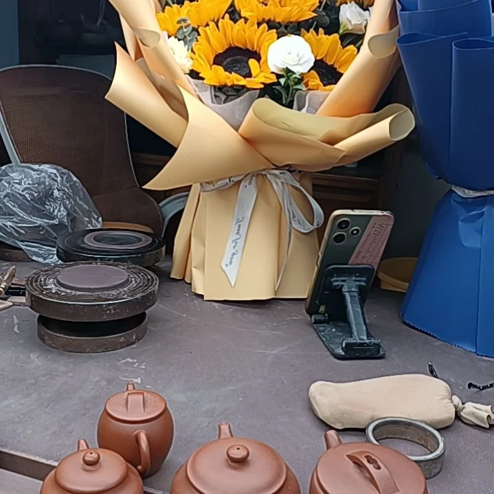 紫砂茶案太闪朱园玉