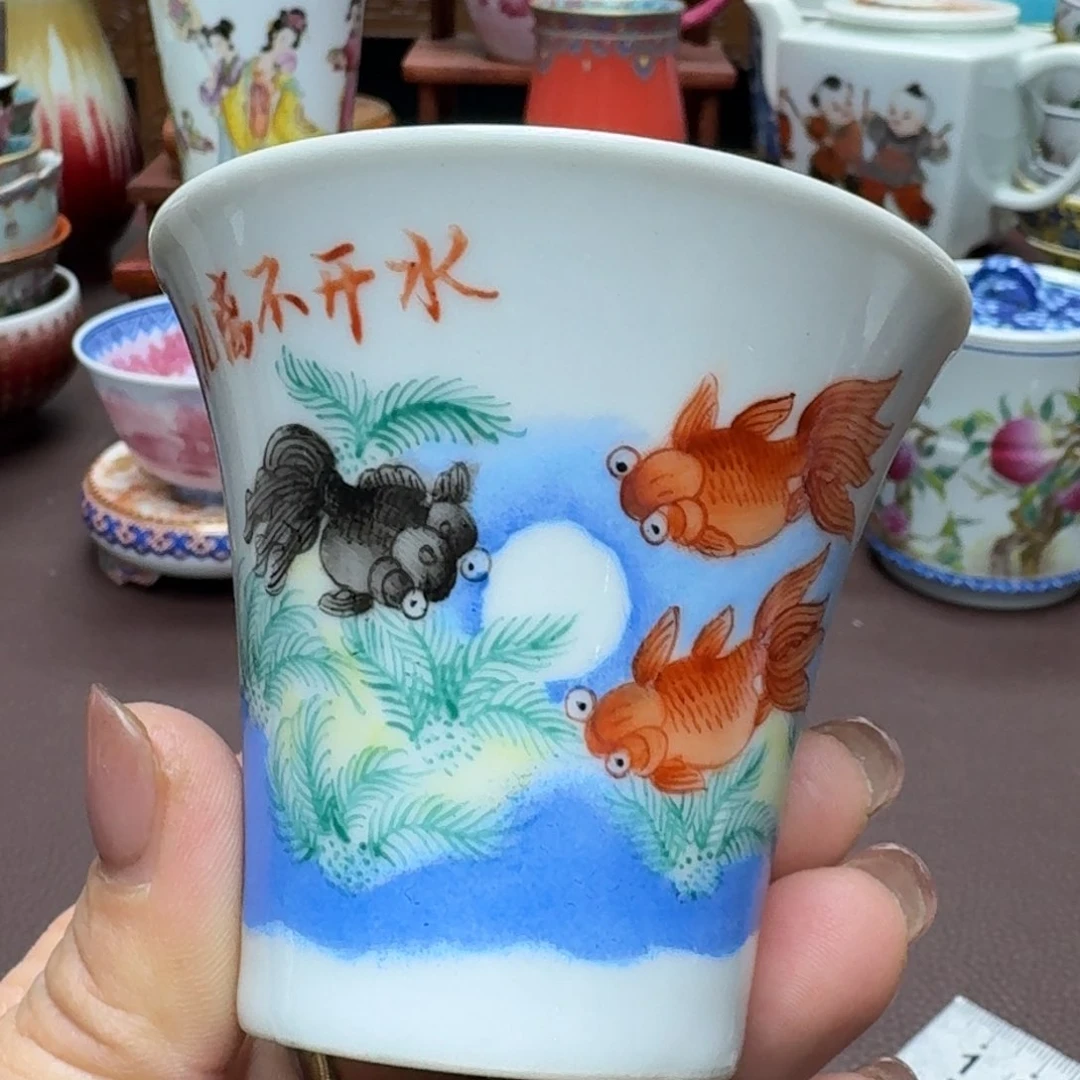 瓷片景德镇仿古手工制作精品展示