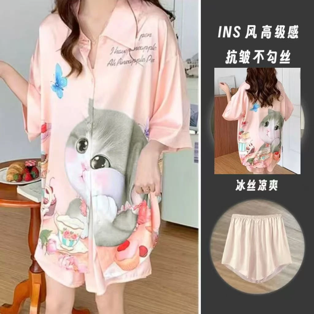 嘻嘻睡衣家居服套装 下单留言备注编码
