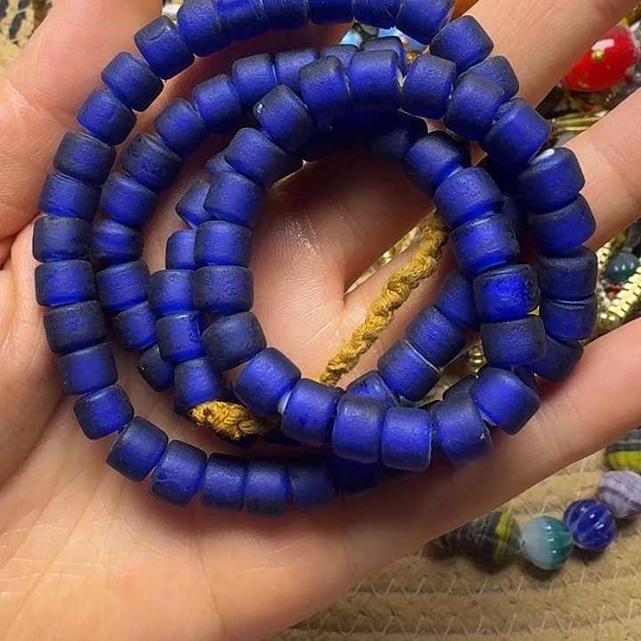 玻璃颈饰琉璃链子