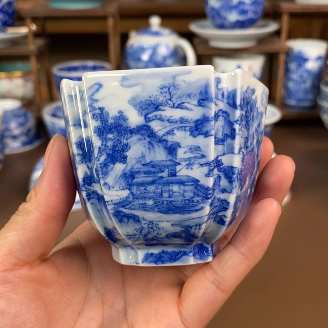 杯景德镇陶瓷手工手绘