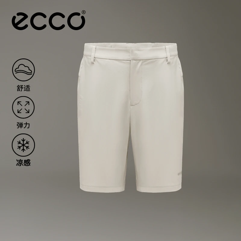 ECCO高尔夫短裤男款 2026新款简约舒适凉感运动短裤男EG261P032M