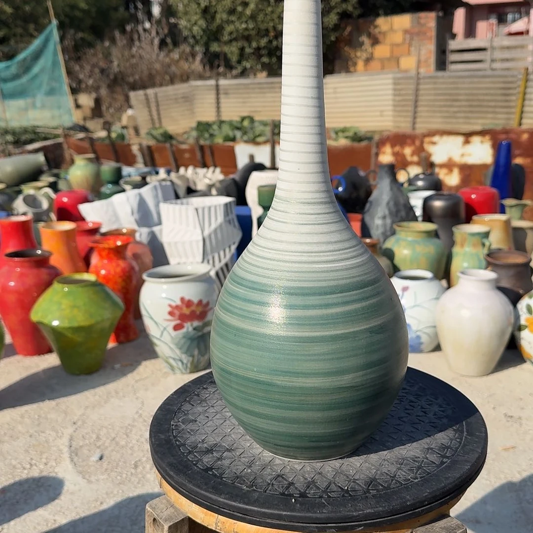 陶瓷微瑕景德镇手工花器