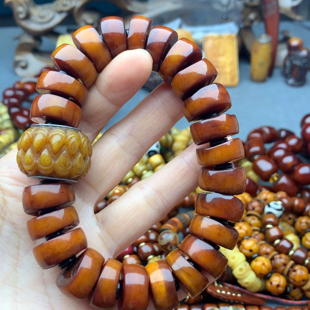 牛骨手串/手链牦牛骨手串