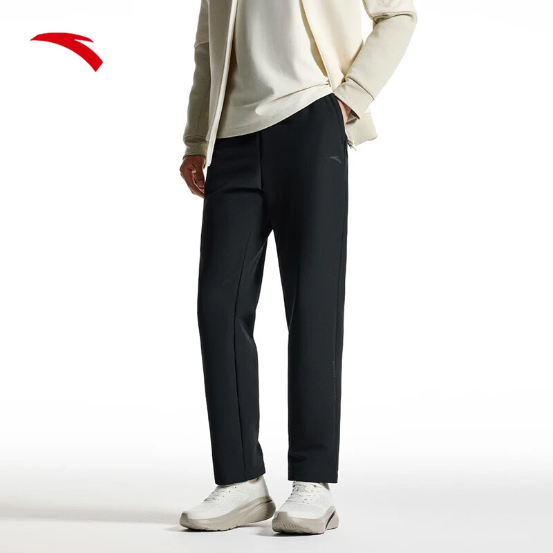 安踏型动裤丨梭织运动长裤男裤春季新款健身跑步直筒裤152517502N