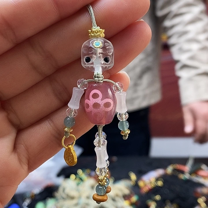 玛瑙/玉髓合金颈饰