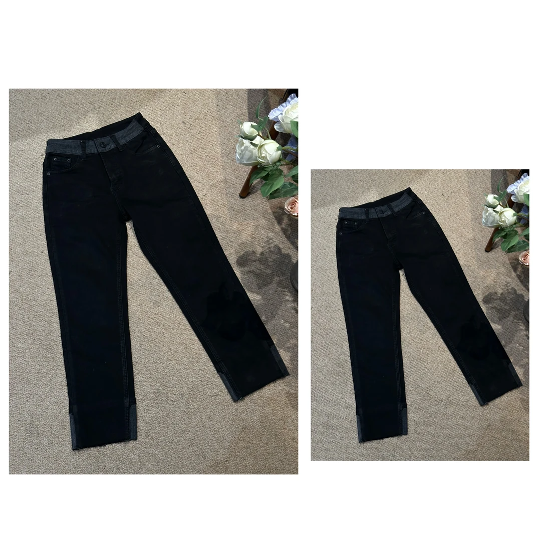 设计师款国风烟管裤2025-K-1286