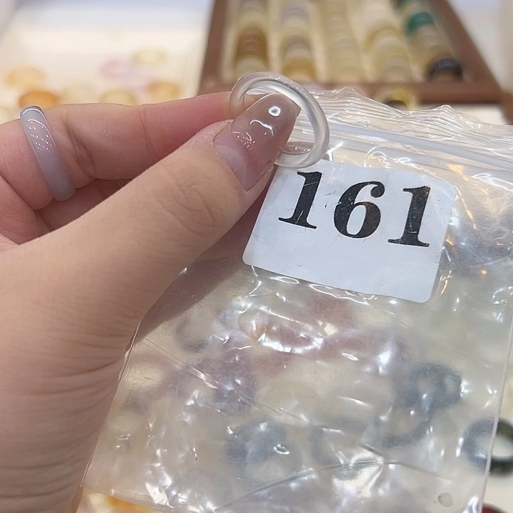 合金戒指玛瑙/玉髓161港18