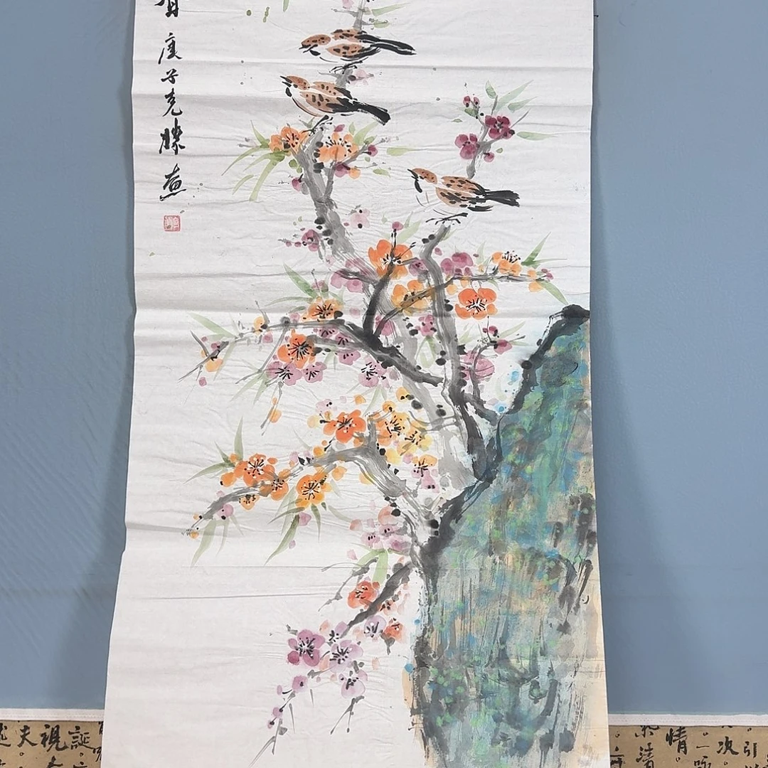 国画192 牡丹一如你初来